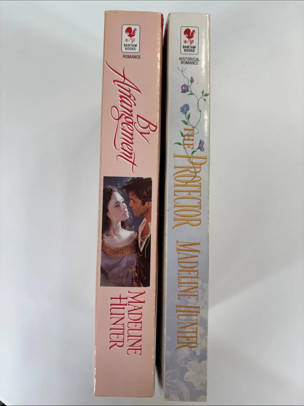 2 romance paperback books by Madeline Hunter